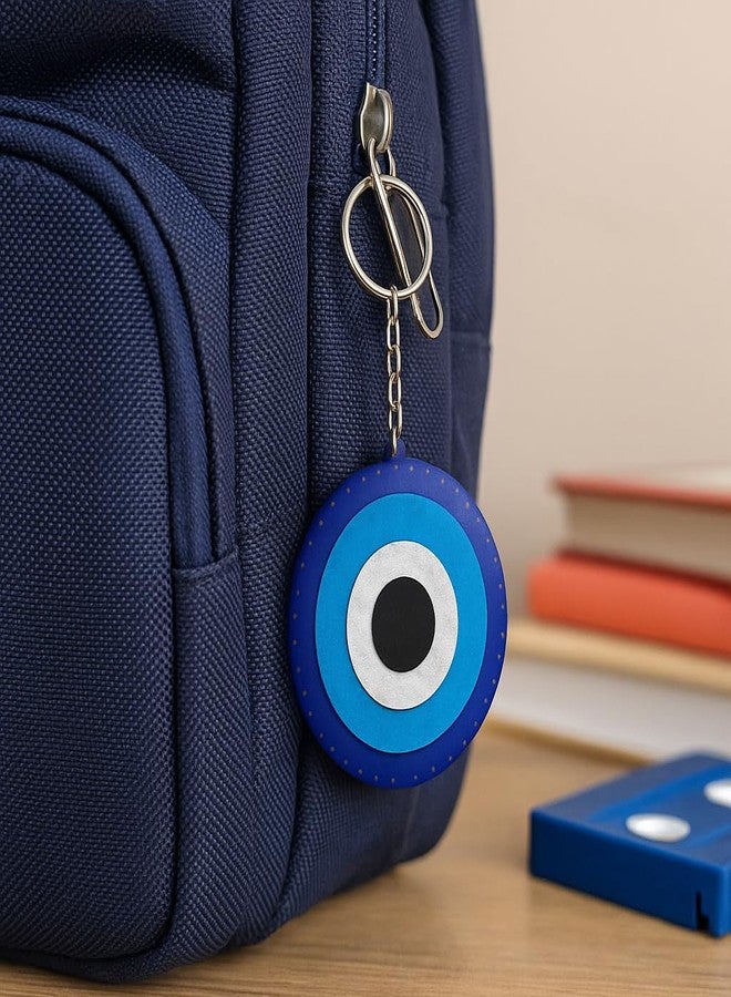iCraft DIY Felt Keychain Kit for Kids - Easy Sew Plush Craft for Fine Motor Skills & Parent-Child Fun - Ages 6-12 (Evil Eye) - Image 2